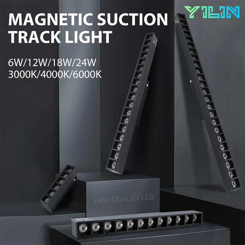 Outdoor Lighting Track - LED Manyetik Raylı Işık Gömülü 48