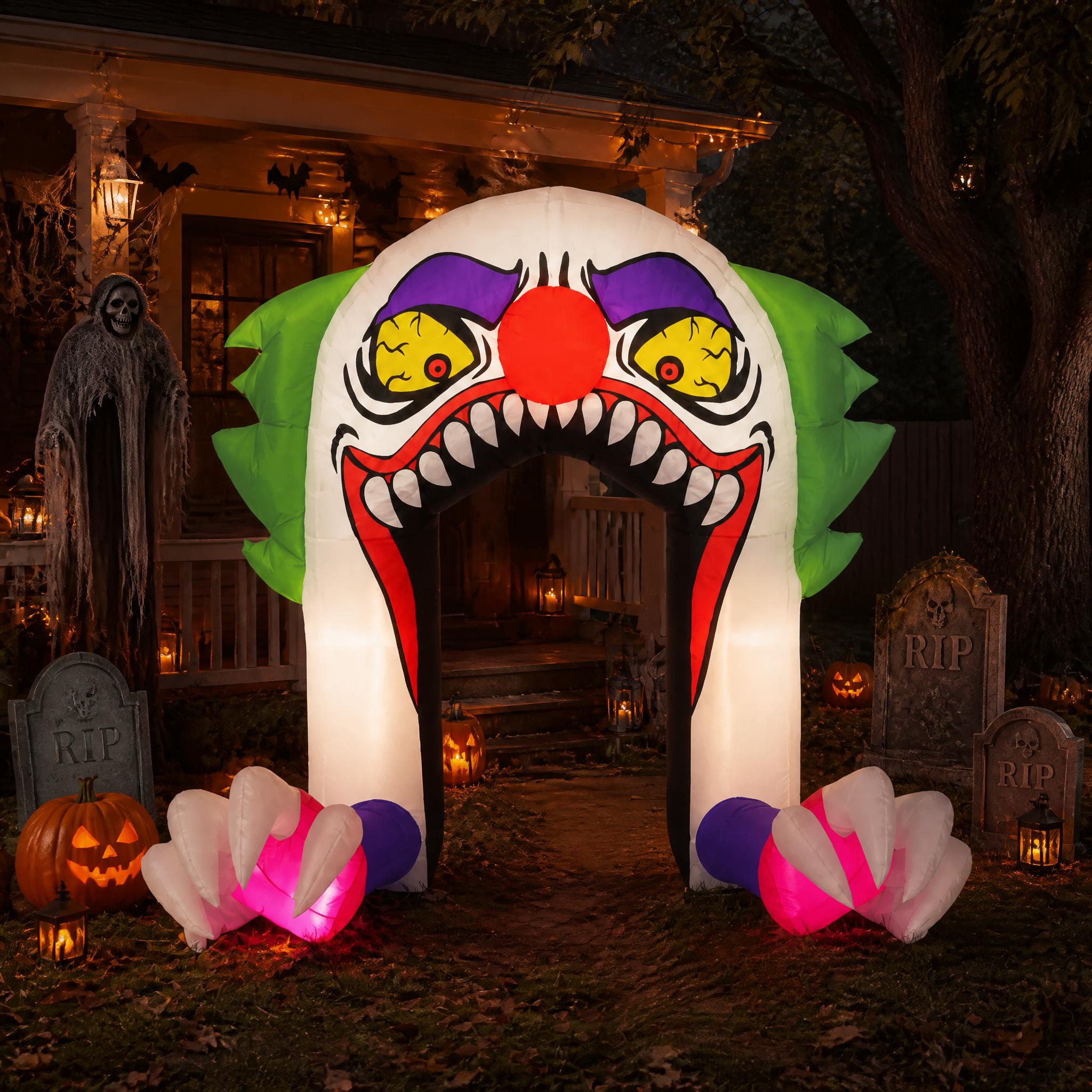 Outdoor Lighting Effects - 6 FT LED Işıklı ve Dişli