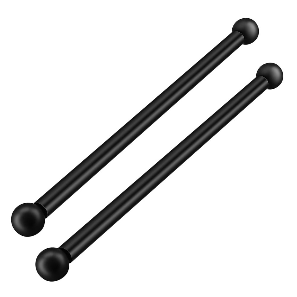 Outdoor Lighting Black - 2 Adet Dış Mekan Aydınlatma Direği
