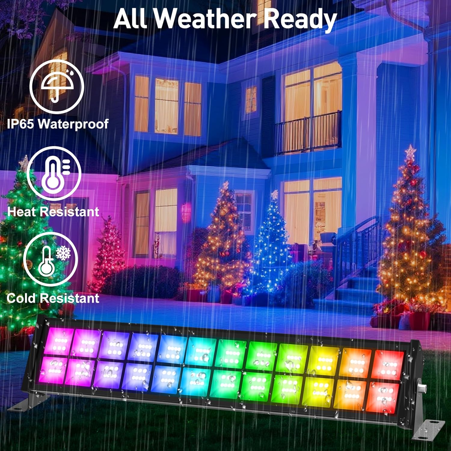50/72W RGB LED Projektör Çubuğ - Outdoor Lighting Uk incelemesi ve fiyatı