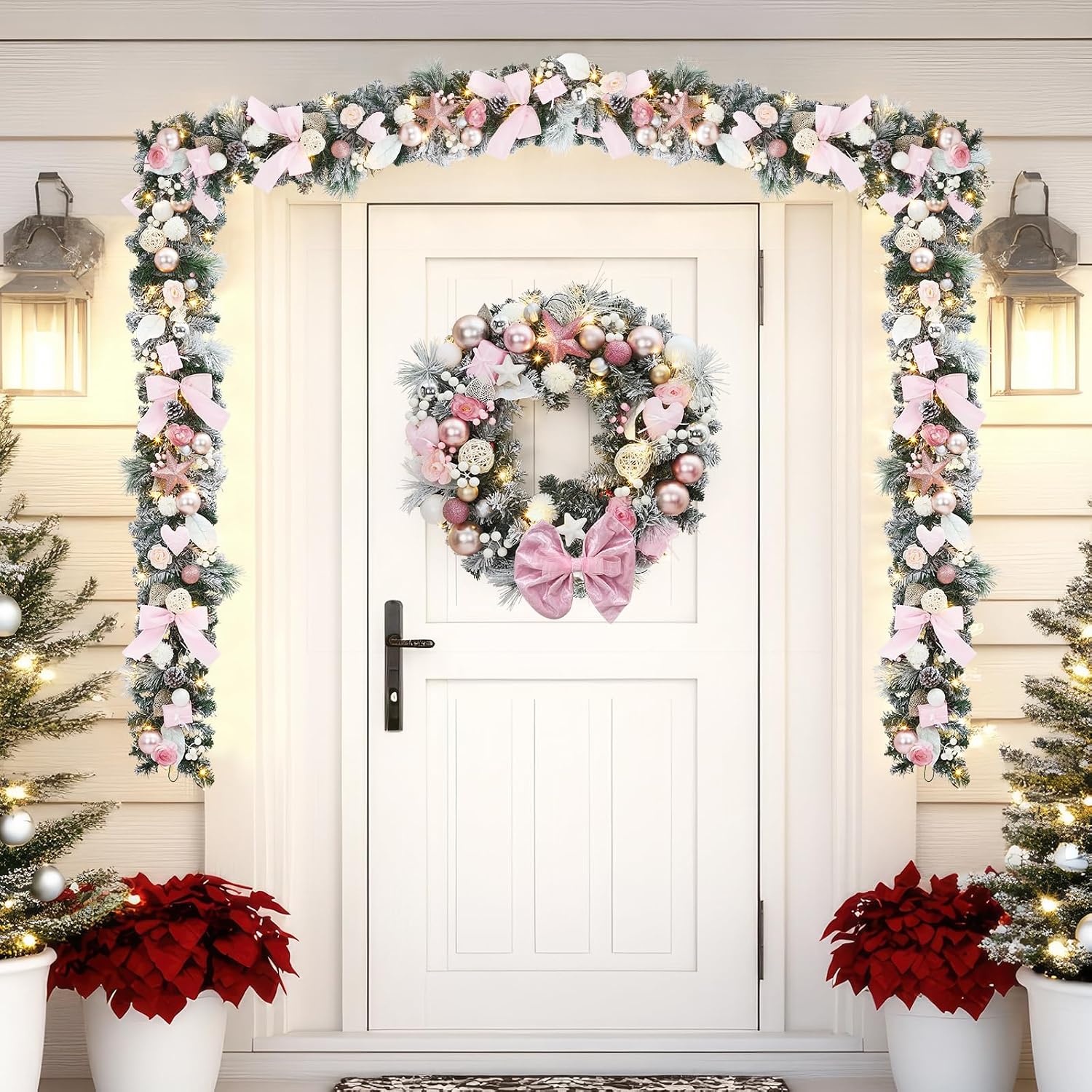 Garvee 24 İnç Noel Çelengi, Kı - Outdoor Lighting Effects incelemesi ve fiyatı