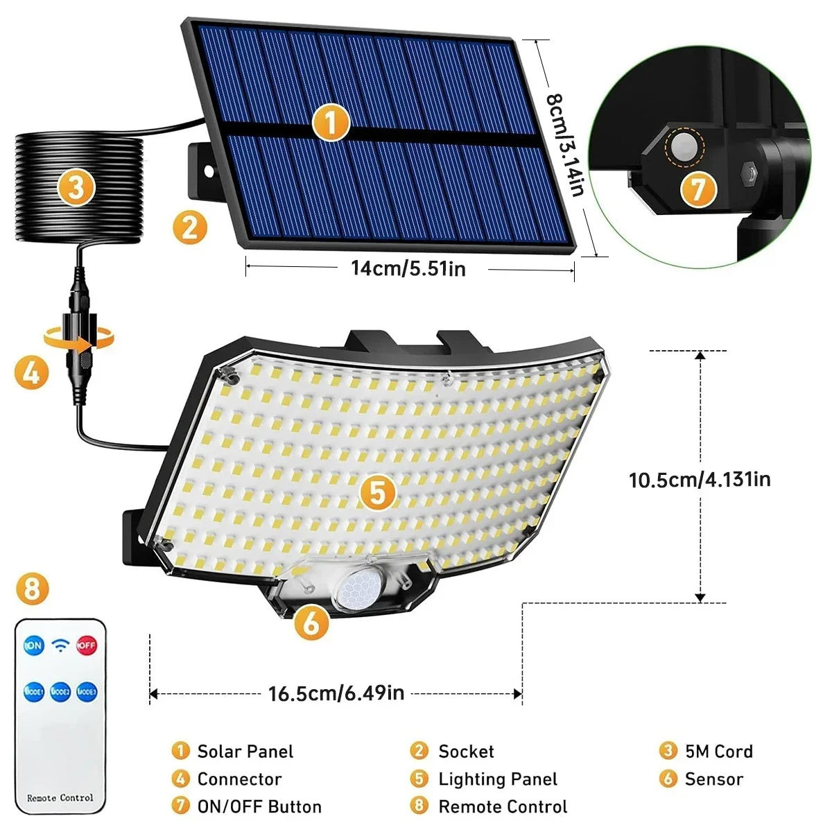 234LED Güneş Enerjili Dış Meka - Outdoor Lighting Waterproof incelemesi ve fiyatı