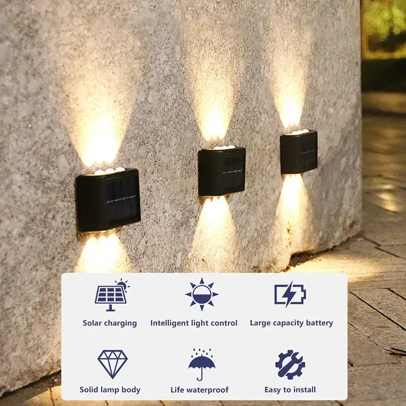 COB Güneş Enerjili Duvar Lamba - Outdoor Lighting Waterproof incelemesi ve fiyatı