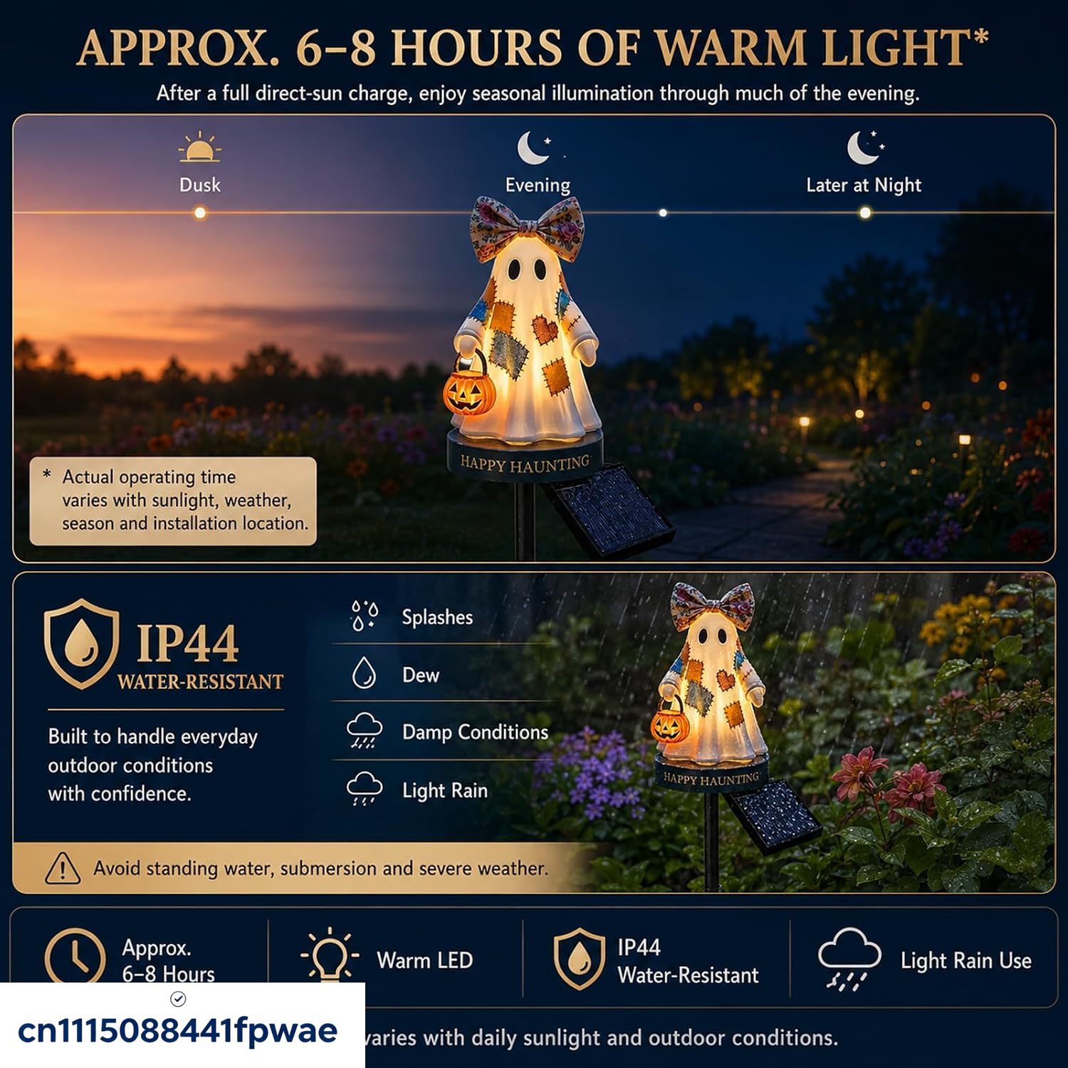 Güneş Enerjili Cadılar Bayramı - Outdoor Lighting Pathway incelemesi ve fiyatı