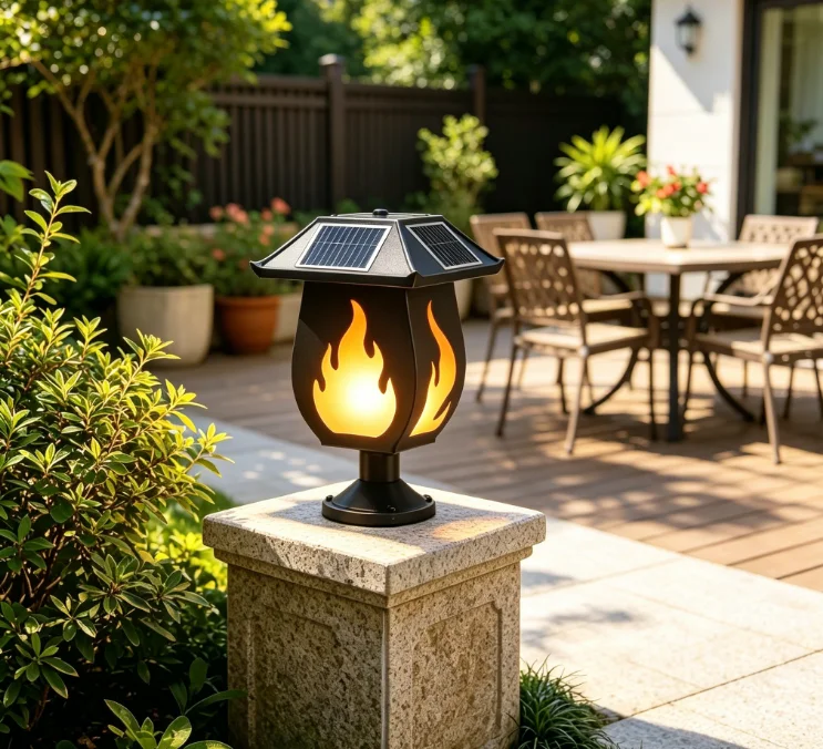 Güneş Enerjili Sütun Farları,  - Outdoor Lighting Waterproof incelemesi ve fiyatı