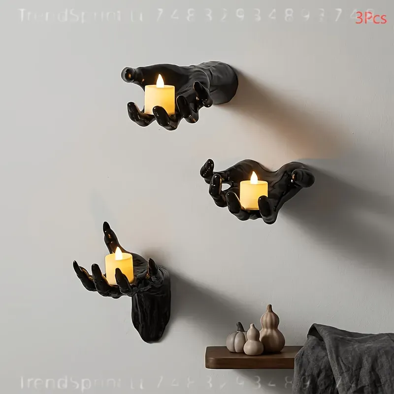 3 Adet Cadılar Bayramı Duvar D - Outdoor Lighting Black incelemesi ve fiyatı