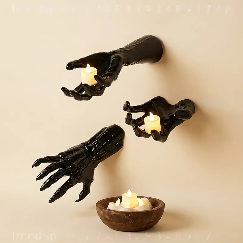 3 Adet Cadılar Bayramı Duvar D - Outdoor Lighting Black incelemesi ve fiyatı