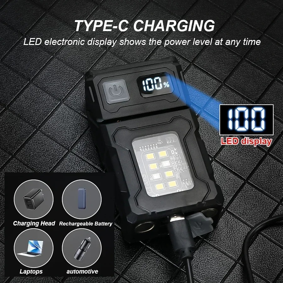 Mini USB Şarjlı LED El Feneri  - Outdoor Lighting Black incelemesi ve fiyatı