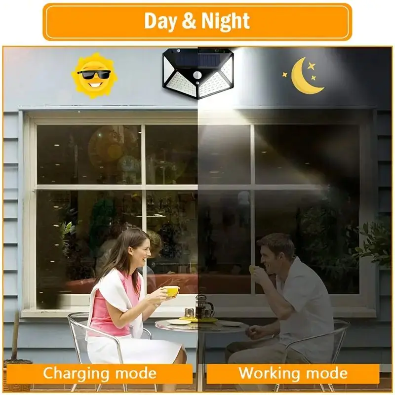100 LED'li Dış Mekan Solar Bah - Outdoor Lighting Waterproof incelemesi ve fiyatı