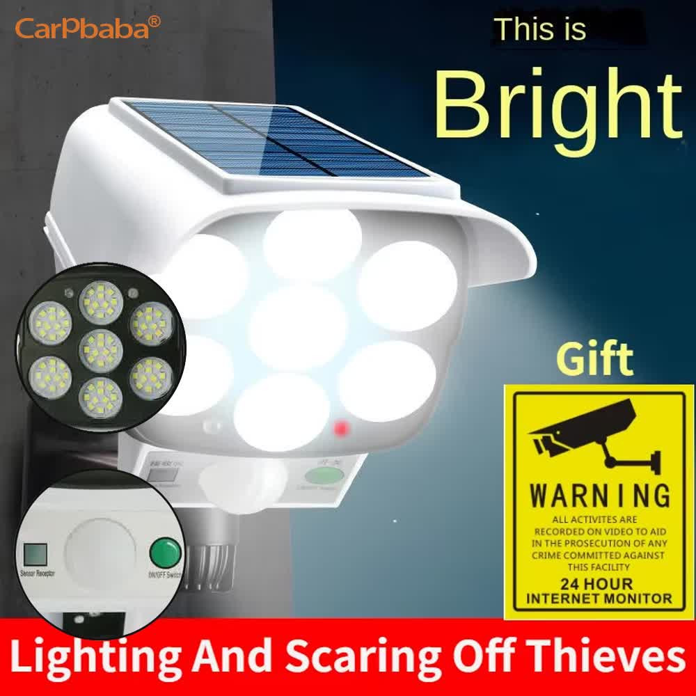Açık Güneş Işığı Hareket Sensö - Outdoor Lighting Wireless incelemesi ve fiyatı